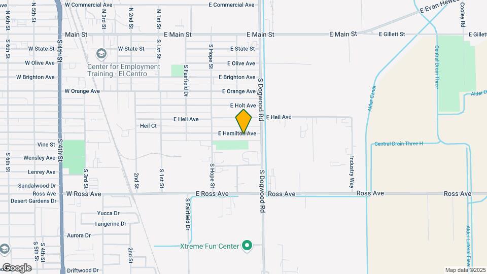 445 E Hamilton Ave, Unit 2 Mapa y Detalles de la Ubicación