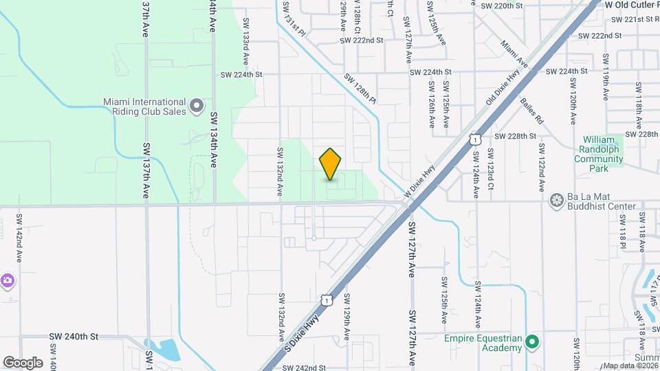 23077 SW 129th Pl Map and Location Details