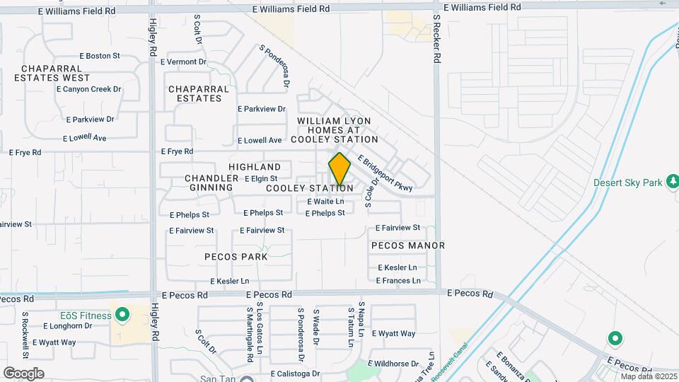 2918 S Anderson Ln Map and Location Details