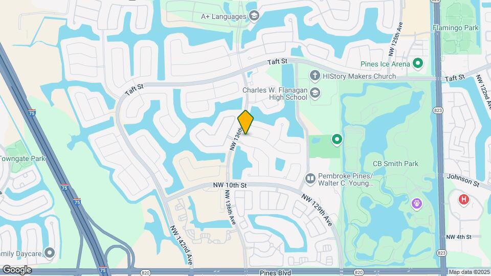 13484 NW 13th St Map and Location Details