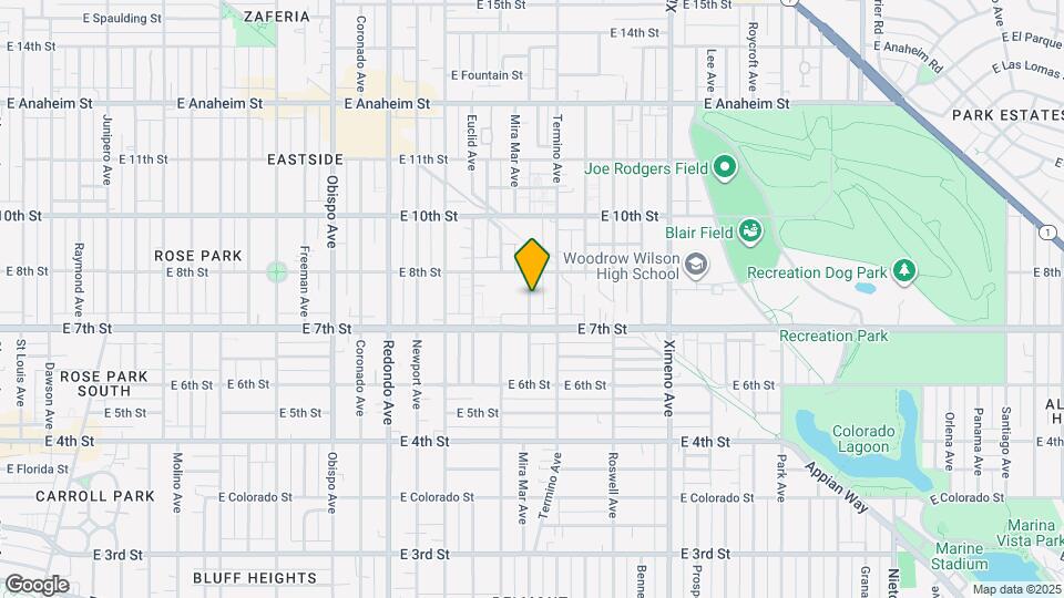 746 Mira Mar Ave Map and Location Details