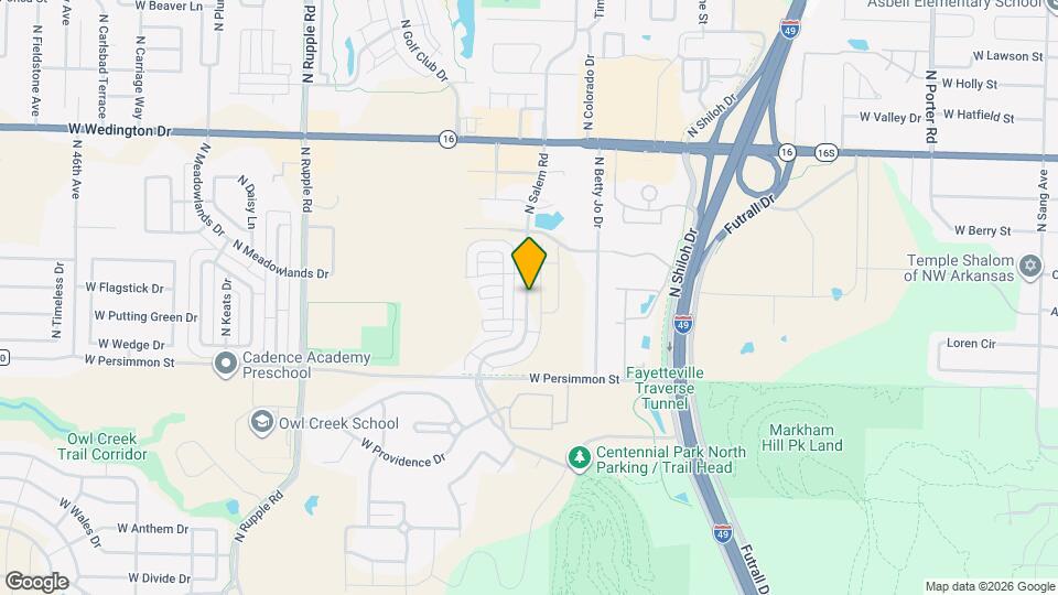 652 N Salem Rd Map and Location Details