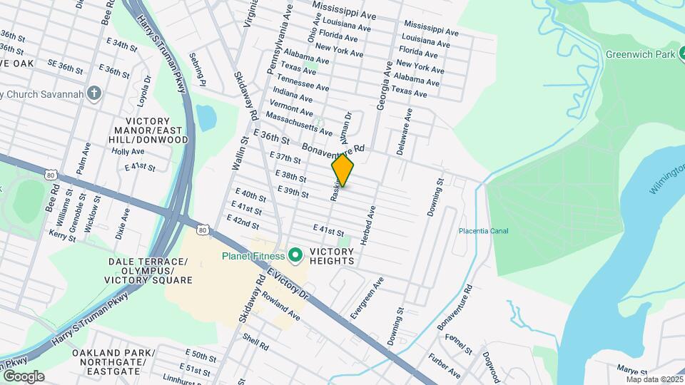 2303 E 38th St Mapa y Detalles de la Ubicación