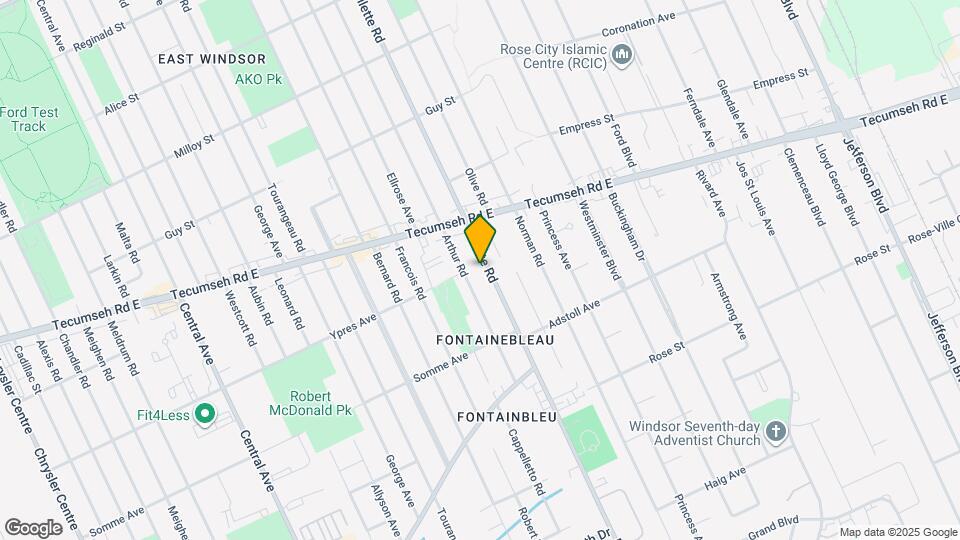 2403 Pillette Rd Map and Location Details