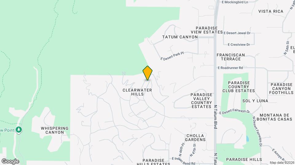 4455 E Moonlight Way Map and Location Details