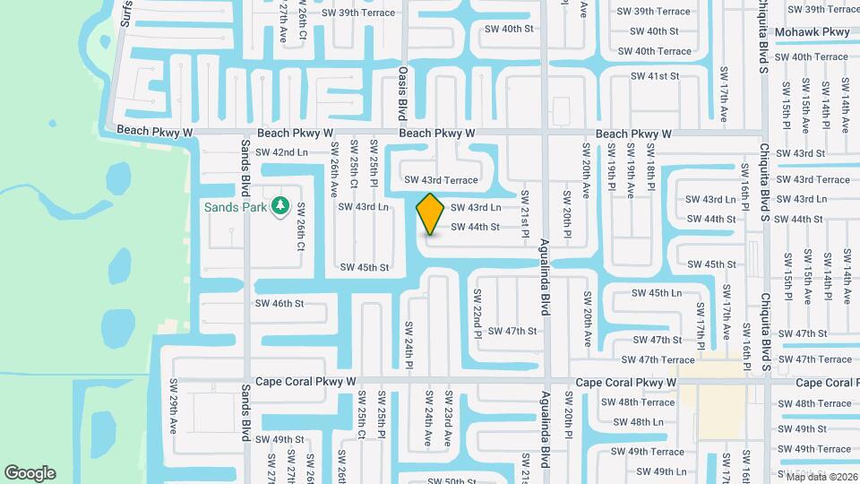 2317 SW 44th Terrace Map and Location Details