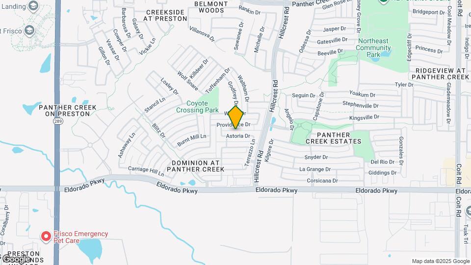 10670 Astoria Dr Map and Location Details