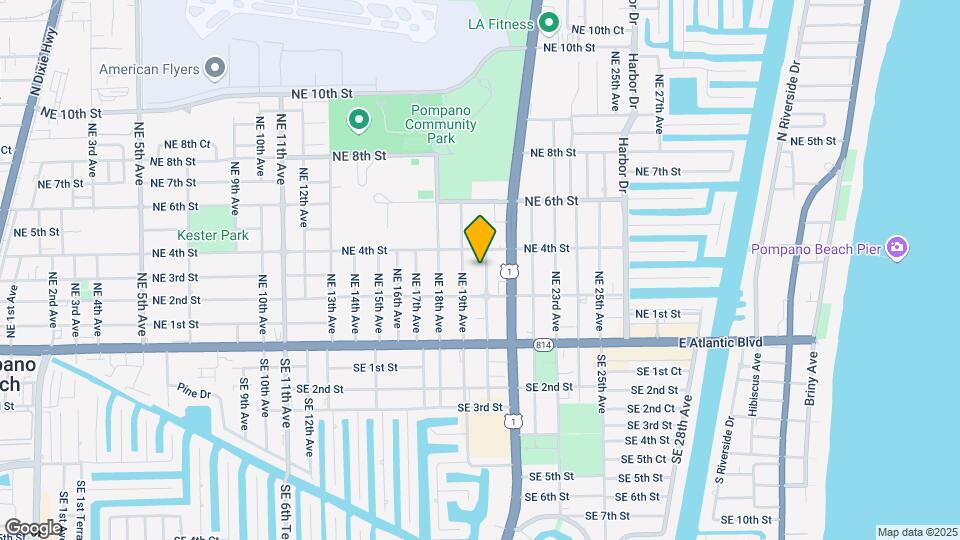 223 NE 20th Ave, Unit Apt #1 Mapa y Detalles de la Ubicación