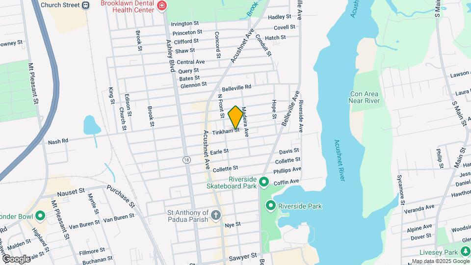 126-128 Tinkham St Map and Location Details