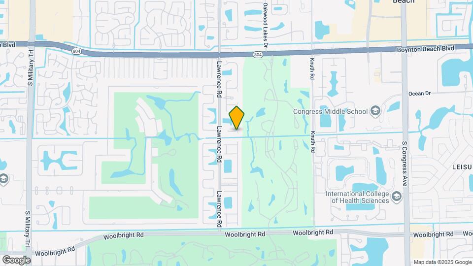 10484 Lexington Cir S Map and Location Details