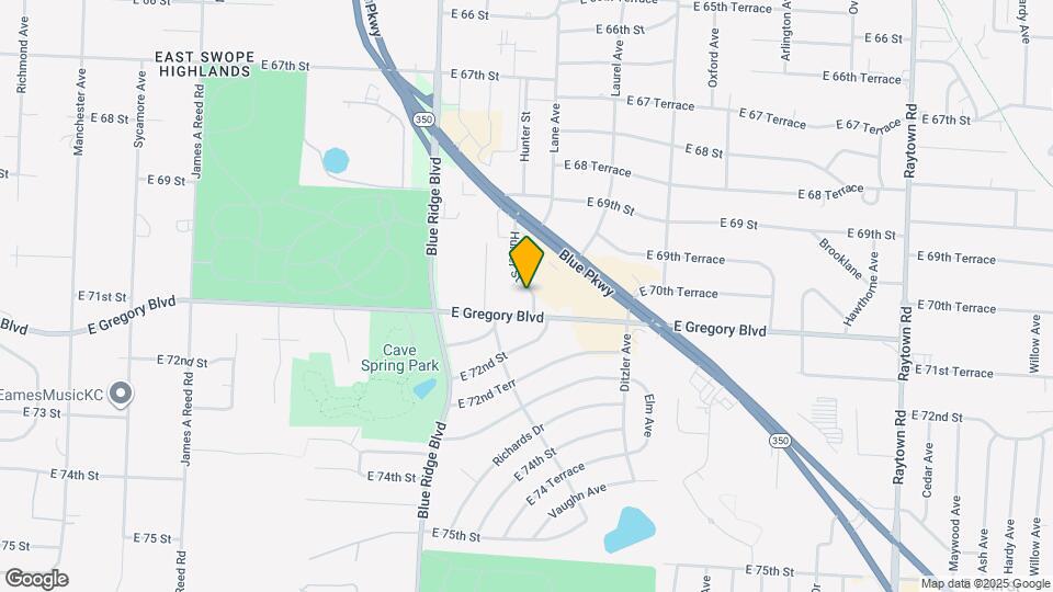 7036 Hunter St Map and Location Details