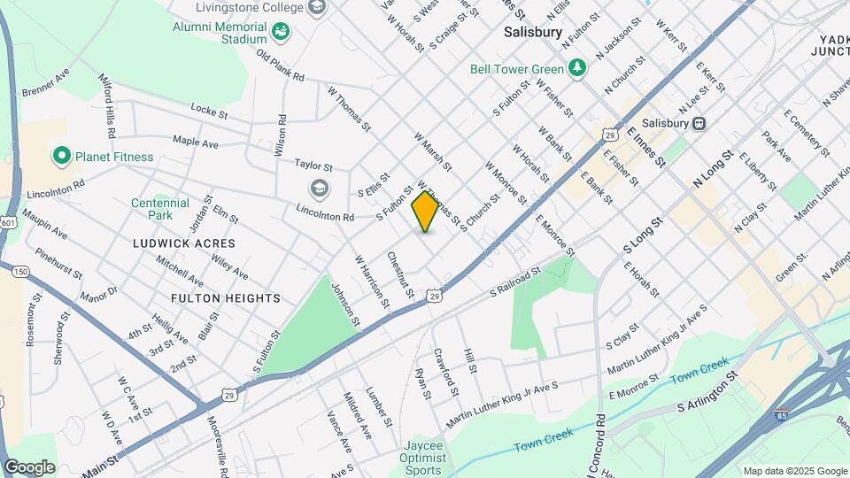 222 W McCubbins St Map and Location Details