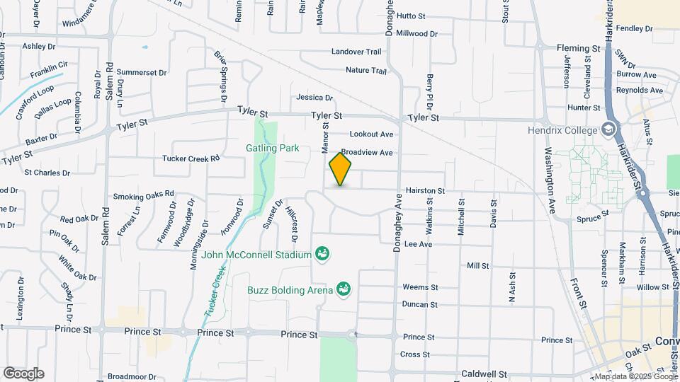 2125 Hairston St Map and Location Details