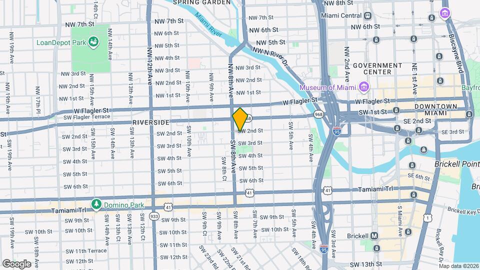 750 SW 2nd St Mapa y Detalles de la Ubicación