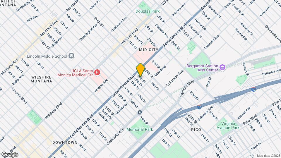 1428 19th St Map and Location Details