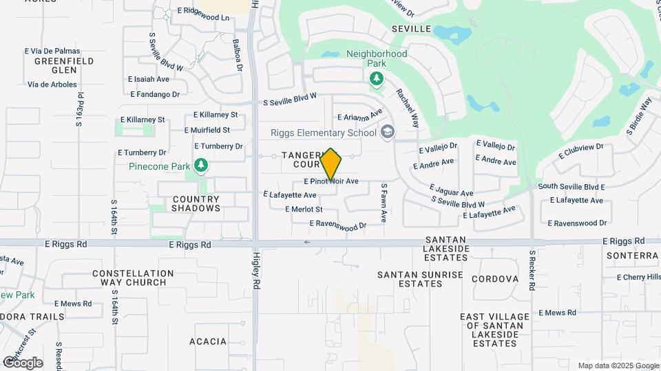 3419 E Pinot Noir Ave Mapa y Detalles de la Ubicación