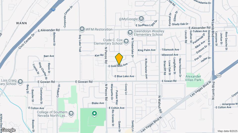 3627 E Gold Mist Ave Map and Location Details