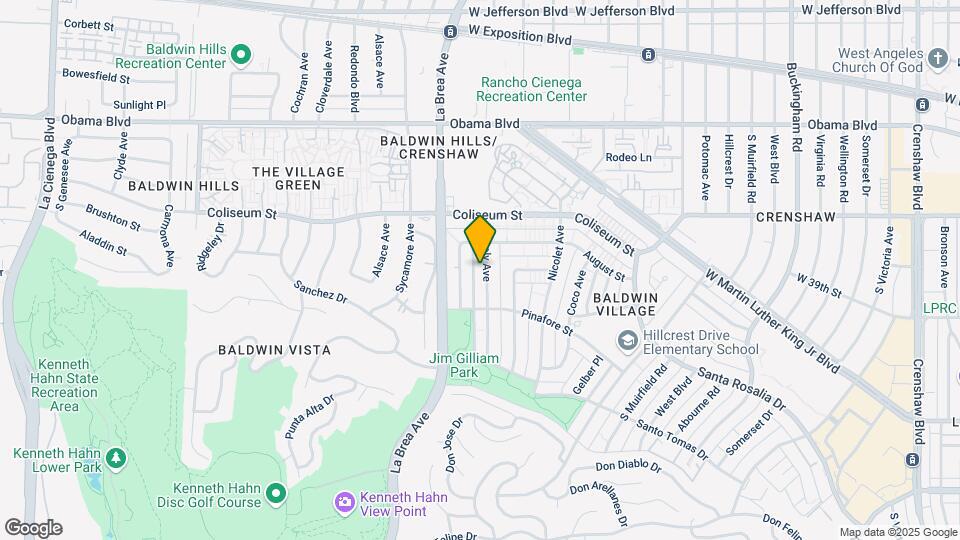 3915 Stevely Ave Map and Location Details