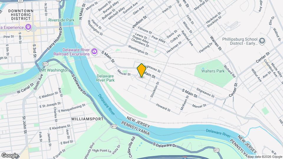 121 Mercer St, Unit 2 Map and Location Details