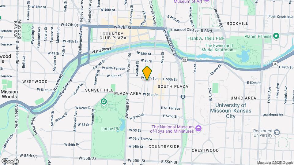 5009-5011 Wyandotte St Map and Location Details