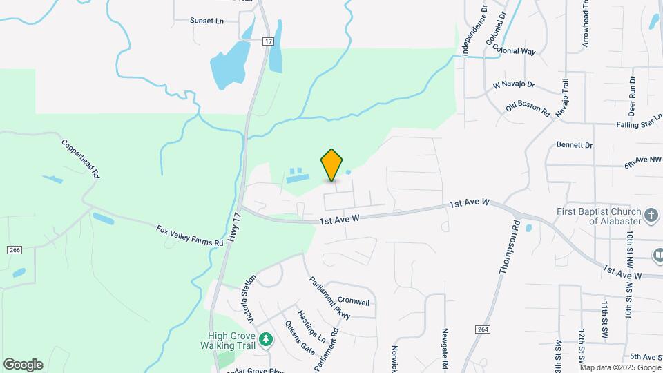 605 Hidden Brook Trail Map and Location Details