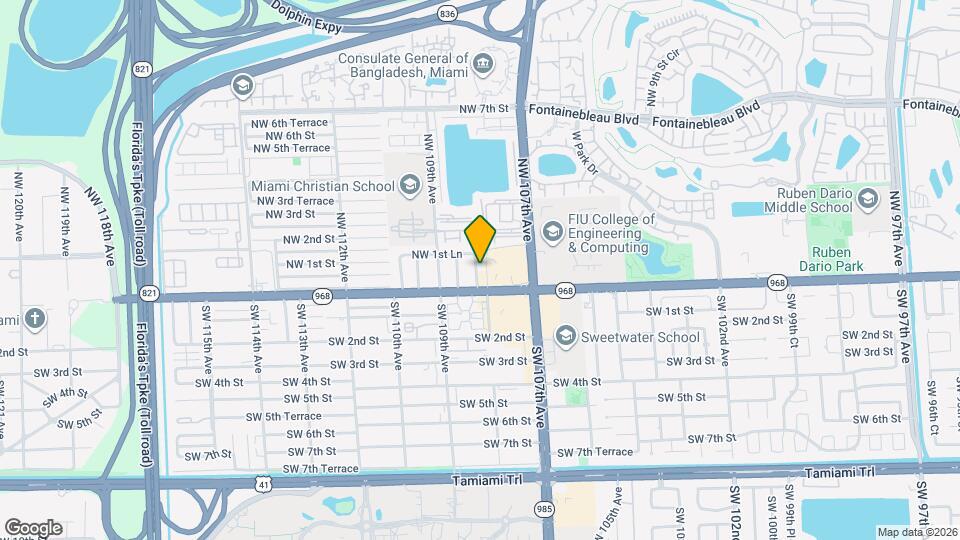 31 NW 108th Ct Map and Location Details