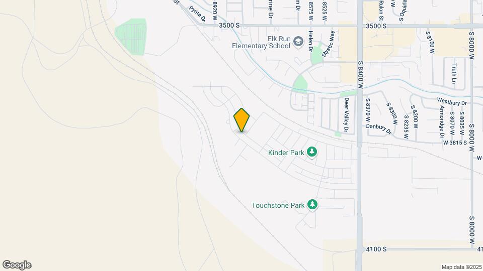 8813 W Alluvial Dr Map and Location Details