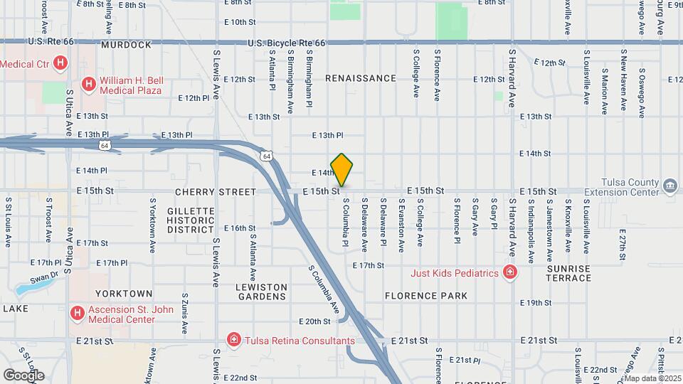2718 E 15th St Map and Location Details