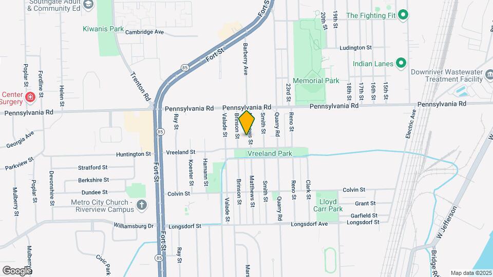 17140 Matthews St Map and Location Details