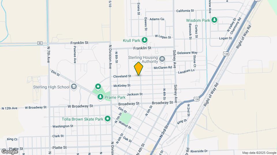 929 N 6th St Mapa y Detalles de la Ubicación