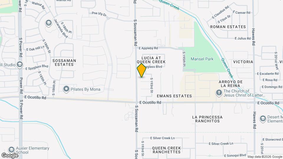 19244 E Rosa Rd Map and Location Details