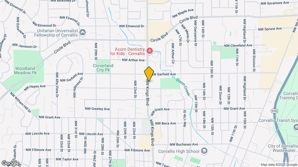 1521 NW Kings Blvd Map and Location Details