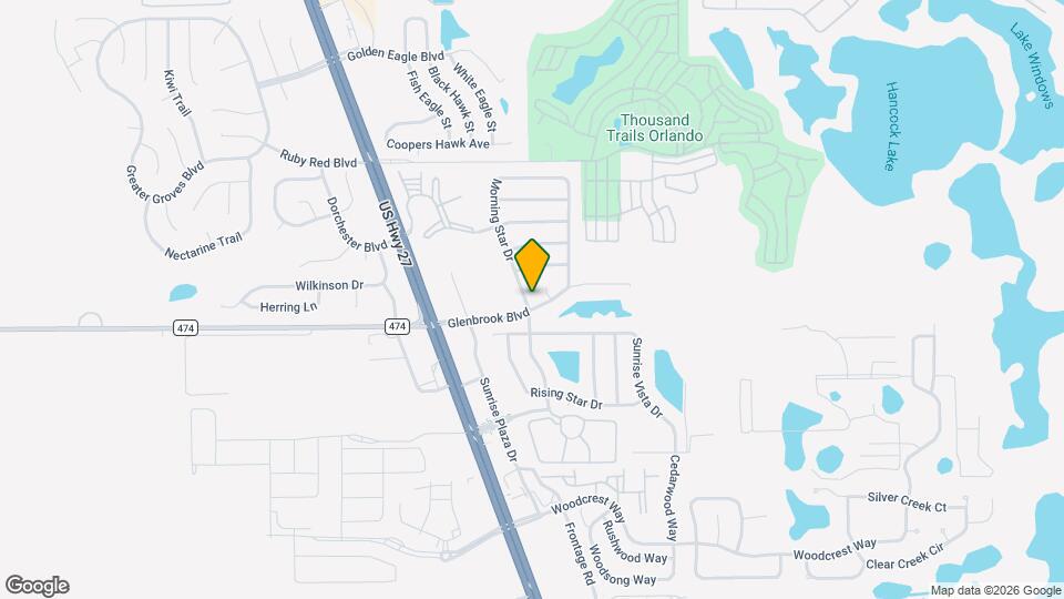 1604 Morning Star Dr Map and Location Details