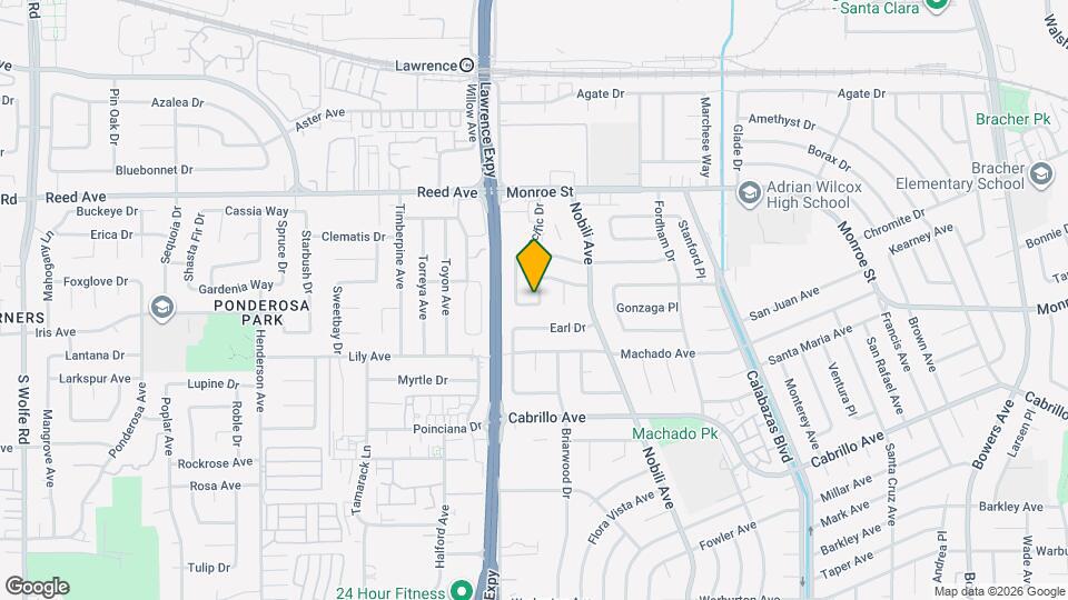 2228 Capistrano Dr Map and Location Details