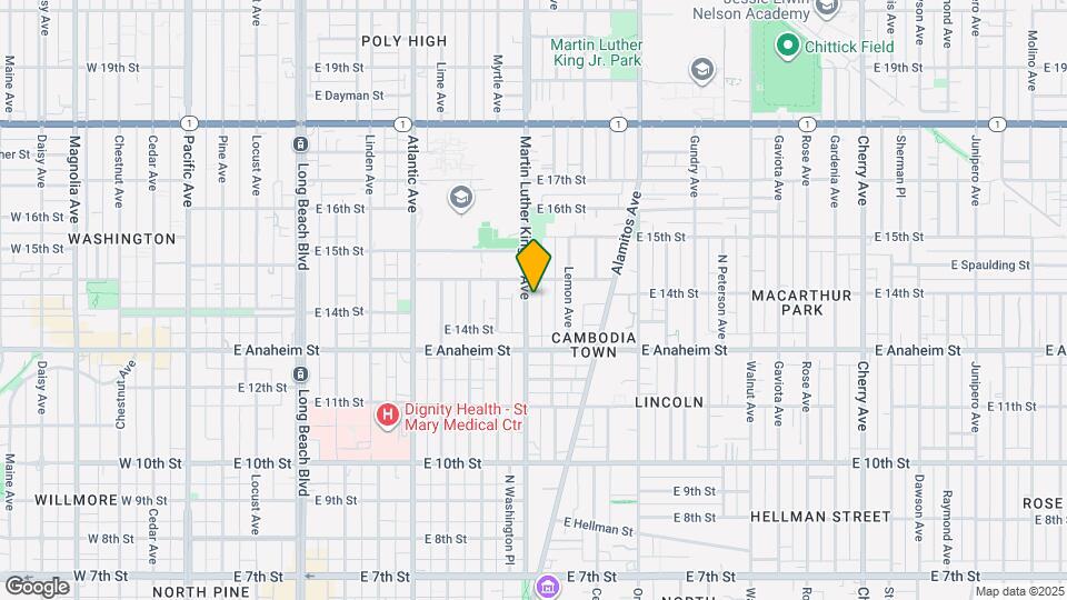 1388 Martin Luther King Jr Ave Mapa y Detalles de la Ubicación