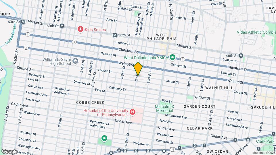 5354 Locust St Map and Location Details