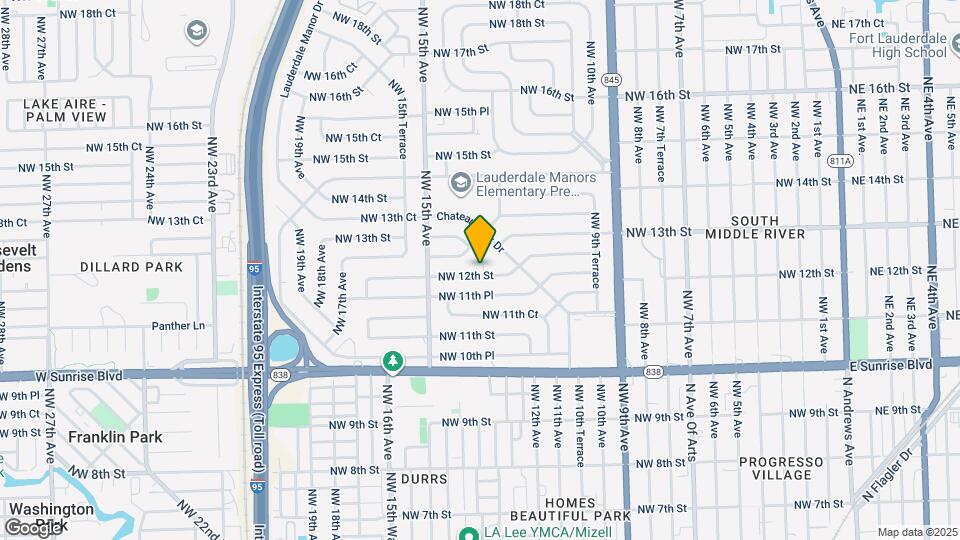 1301 NW 12th St Map and Location Details