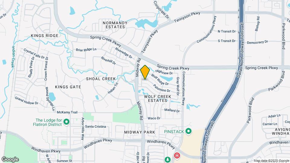 6316 Palomino Dr Map and Location Details