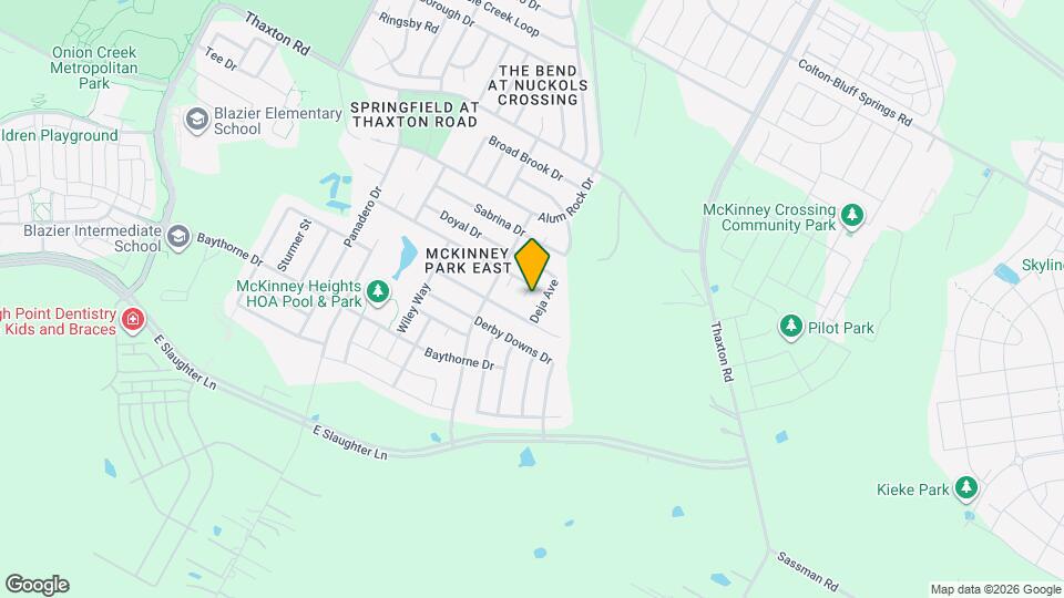 8609 Claude Ct Map and Location Details