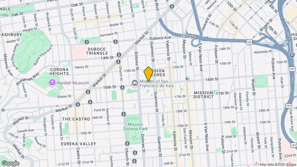 3230 16th St Map and Location Details