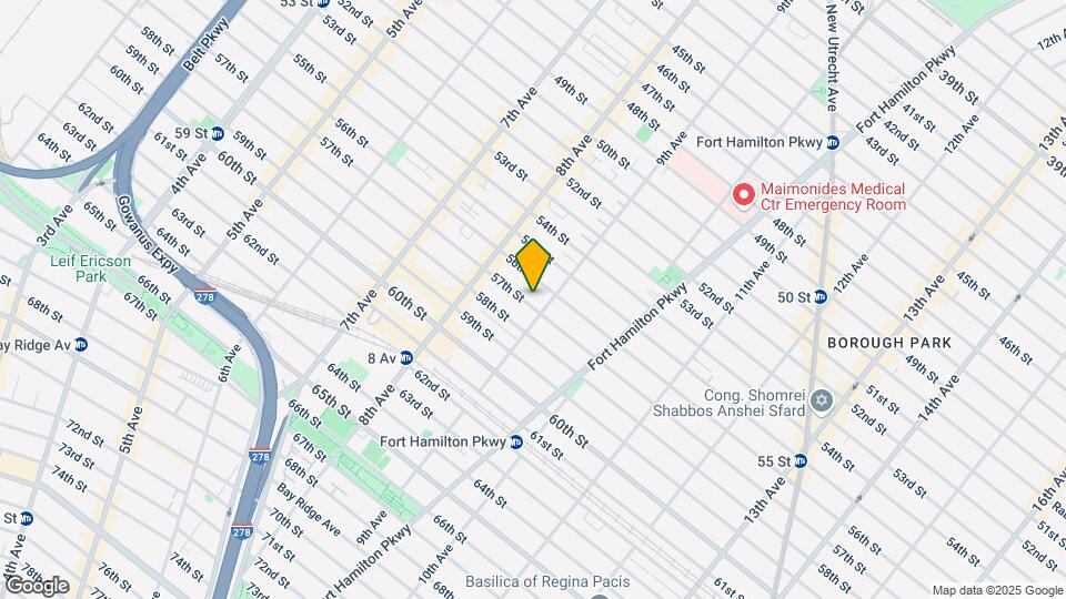 869 57th St Map and Location Details
