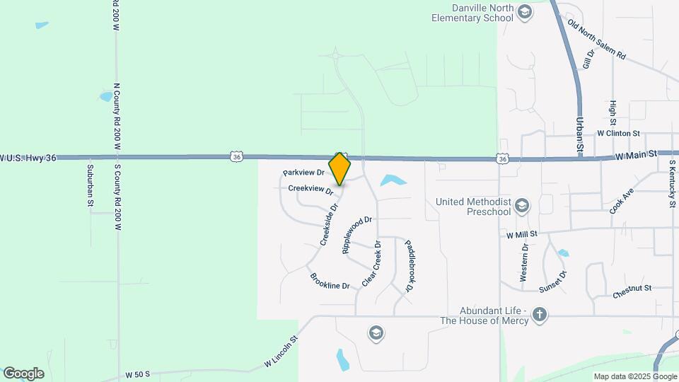 202 Creekview Dr Map and Location Details