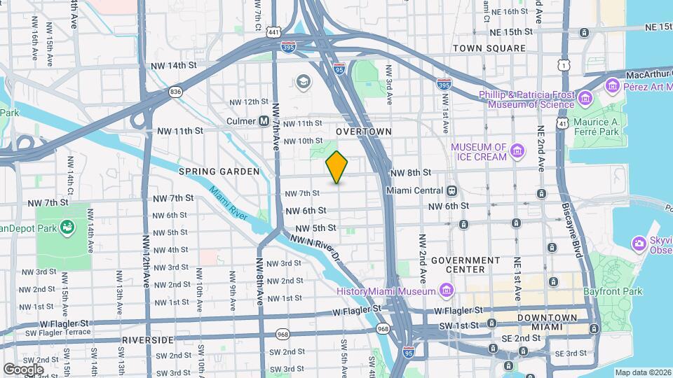 742 NW 5th Ave, Unit Apartment 1 Map and Location Details