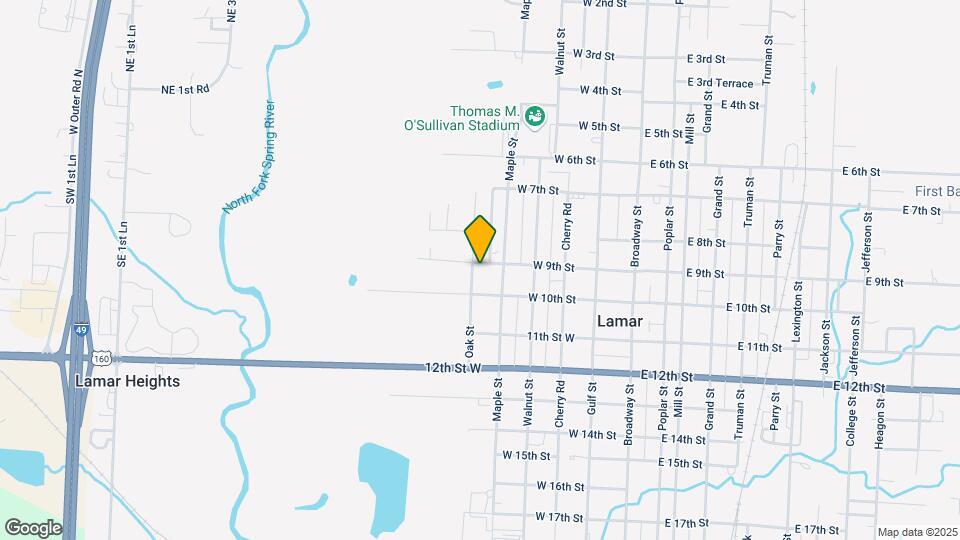 Lamar Housing Map and Location Details