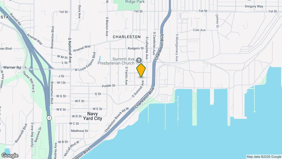 519 S Summit Ave Mapa y Detalles de la Ubicación