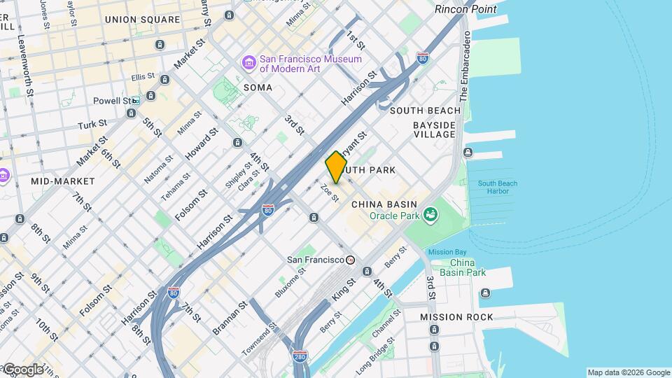 254 Ritch St Mapa y Detalles de la Ubicación