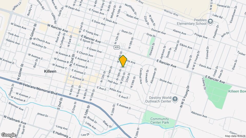 905 Parmer Ave Map and Location Details