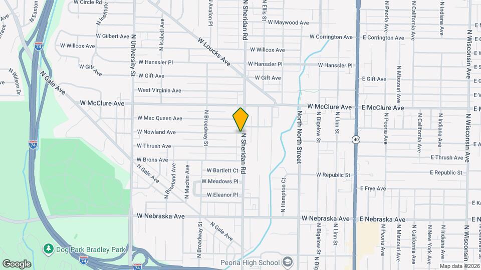 2239 N Sheridan Rd Map and Location Details