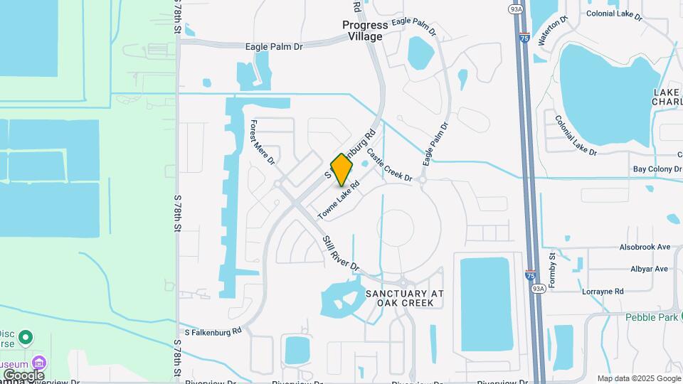 7027 Towne Lake Rd Map and Location Details