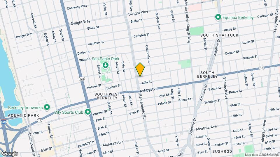 1506 Russell St, Unit A Map and Location Details